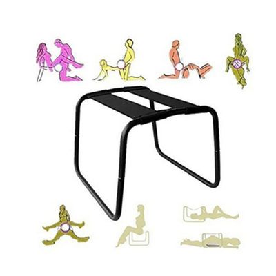 Folding Adjustable Sex Chair Portable Elastic Furniture for Bedroom Bathroom Bear weight up to 300 pounds