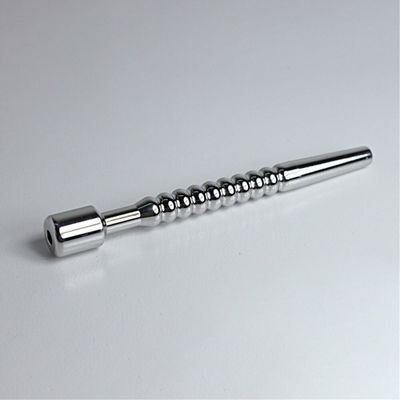Max 9mm Male Stainless Steel Hollow Urethral Sounds Plug Dilator Stretcher Toy