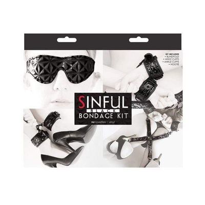 NS Novelties - Sinful Bondage BDSM Kit (Black)