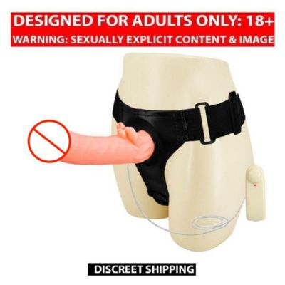 Strap On Dildo with Vagina Ultimate Remote Control Vibration with Harness – SEX TANTRA