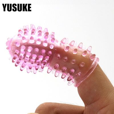 Sex Toys Finger Sleeves Stimulate Clitoris Glans No Vibrator Adult Masturbator Erotic Intimate Goods Game Sex Toys For Couples