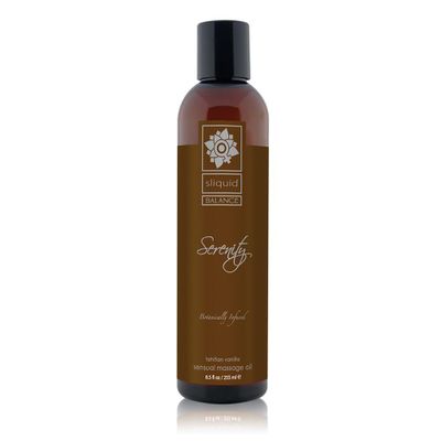 Sliquid - Balance Tahitian Vanilla Serenity Massage Oil 8.5 oz