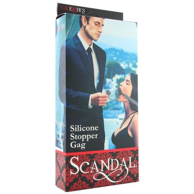 Scandal Silicone Stopper Gag