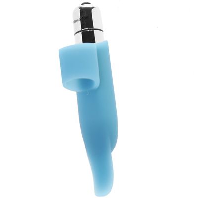 Blue Dolphin Silicone Finger Vibe