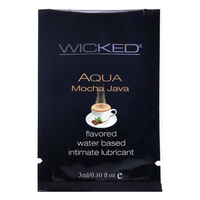 Aqua Flavored Lube .10oz/3ml