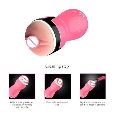 MRL Artificial Pussy Masturbation Cup 3D Anal Vagina Realistic Male Masturbators Silicone Sex Toys for Men Adult Intimate Goods