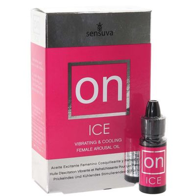 ON Ice Vibrating & Cooling Arousal Oil - .17oz/5mL