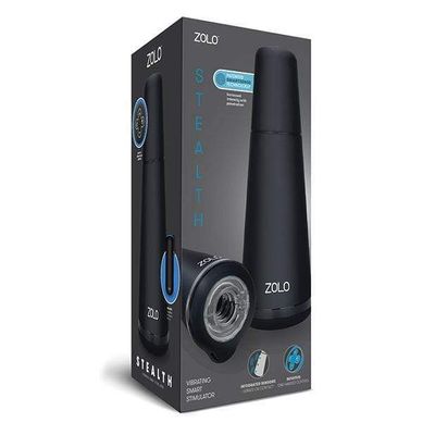 Zolo - Stealth Vibrating Smart Stimulator (Black)