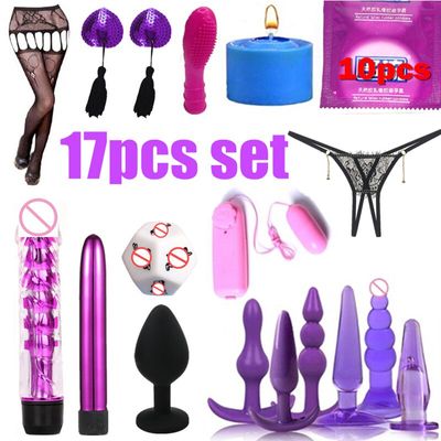 BDSM Slave Bondage Set SM kit Restricted Toys BDSM 35 Pieces Sex Toys Set