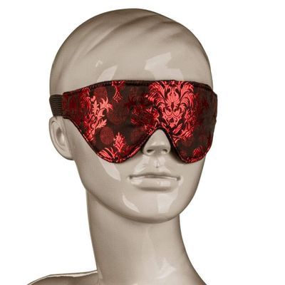 California Exotics - Scandal Blackout Eye Mask (Red)