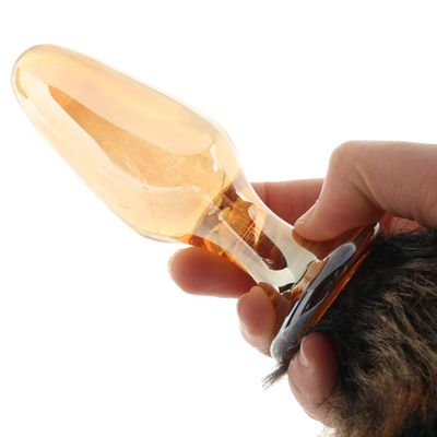 Tailz Glass Fox Tail Anal Plug