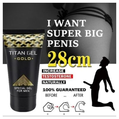 KAMAHOUSE TIT@N GEL GOLD FOR MEN PENIS ENLARGMENT