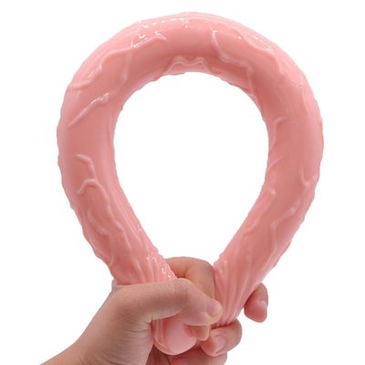 Super Long Soft Flexible Jelly Double Head Dildo Lesbian Vaginal Anal Plug Massage Sex Toys For Woman Fake Penis Realistic Dildo
