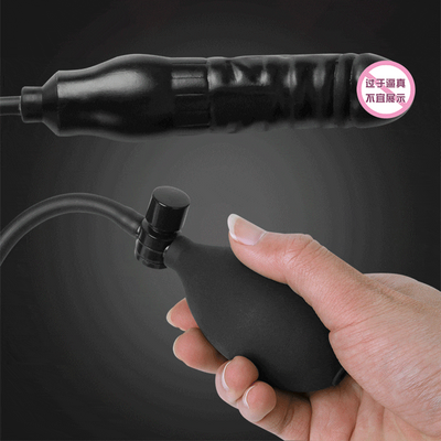 Buy 17cm adjustable Huge Inflatable Dildo Pump Big Butt Plug Penis 