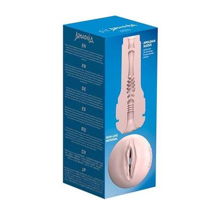 Kiiroo - Feel Apolonia Lapeidra Masturbator Stroker (Beige)