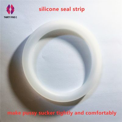 Silicone Seal Strip Fit For Our Pussy Pump Sucker Make Vagina Sucking Tightly Comfortably Sex Parts For Adult Products Sexy Toys