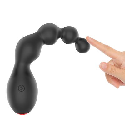 OLO 10 Speed Anal Beads Vibrator Prostate Massager Clitoris Stimulator Vibrating Butt Plug Erotic Toy Sex Toy for Women Men