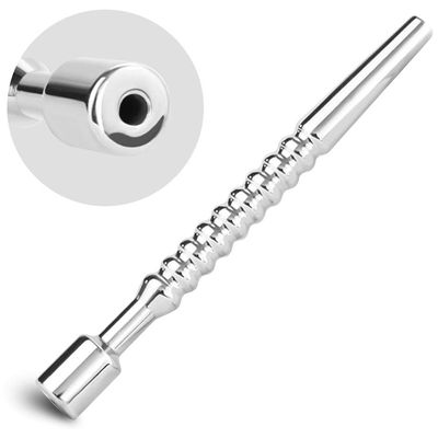 iKenmu Metal Urethral Plug Urethral Sounding Urethra Catheters Horse Eye Thorn Male Urethral Dilator Sex Toys for Men Penis Plug