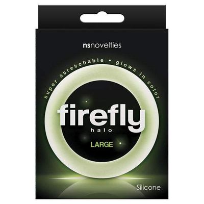 NS Novelties - Firefly Halo Stretchable Cock Ring Large (Green)