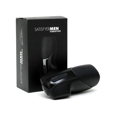 Satisfyer - Men Vibration Rechargeable Masturbator (Black)