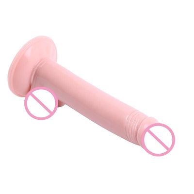 Realistic Skin Huge Dildo Silicone Penis Female Thrusting Orgasm Massage Masturbation Sex Toy for Women