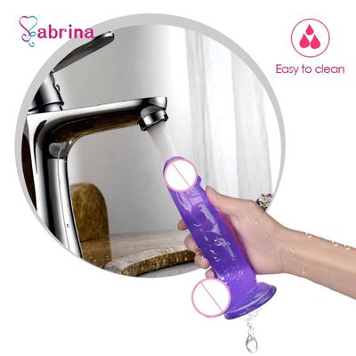 Realistic Dildo Vibrator Sex Toys for Women G Spot Vaginal Stimulation Penis Female Masturbation Cock Powerful Suction Cup Dildo