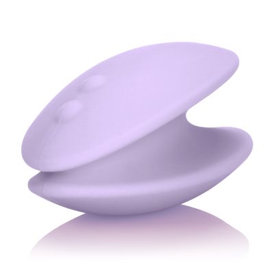 California Exotics - Dr Laura Berman Massager Palm-Sized Silicone Clit Massager (Purple)