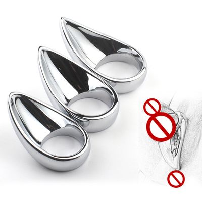 Thick Men's Cock Ring metal Stainless Steel Penis Rings Cockring Delay Ejaculation Adult Sex Masturbator For Men Adult Game