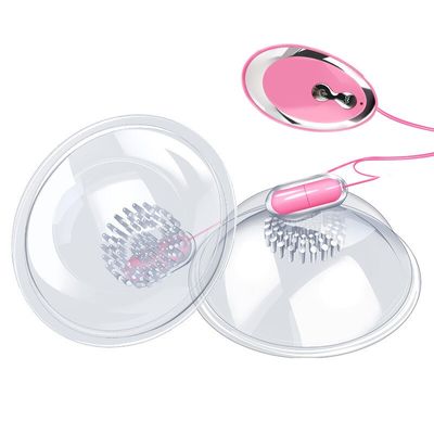 Breast Vibrator Nipple Massager With Suction Cup Electric Nipple Vibrator Sex Toy for Women Breast Erotic Couple Teasing toys