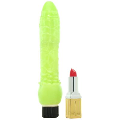 Glow-In-The-Dark Jelly Penis Vibe