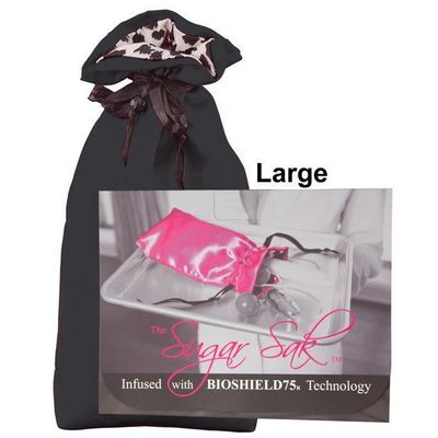 Sugar Sak - Anti-Bacterial Toy Bag Large (Black)