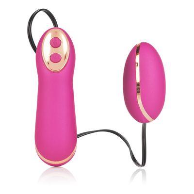 California Exotics - Classic Entice Ella Wired Remote Egg Vibrator (Pink)