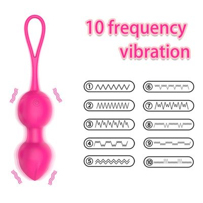 Vagina Balls Trainer Sex Toys Silicone Ben Wa Balls Vagina Tightening Exerciser Kegel Ball Vibratig Egg Women Adult Sex Product