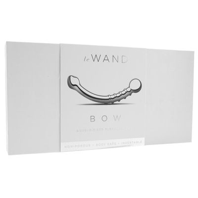 Bow Double-Sided Stainless Steel Pleasure Tool