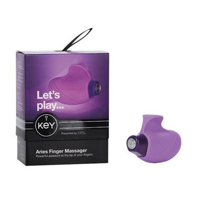 Jopen - Key Aries Finger Massager (Lavender)