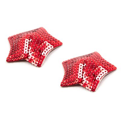 Women's Breasts PU Chest Sticker Women's Underwear Accessories Nipple Cover Star-shaped Chest Sticker Sequin Accessories