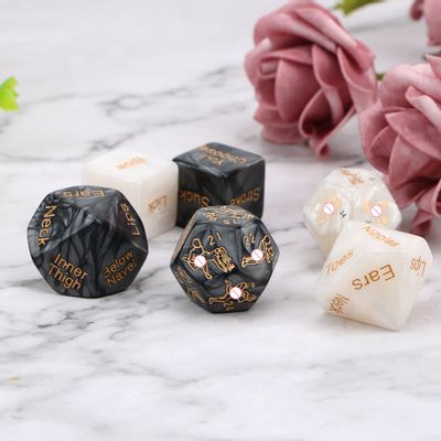 5Pcs/Set Sex Dice Fun Adult Humour Game Erotic Love Sexy Posture Bar Toy Couple Gift
