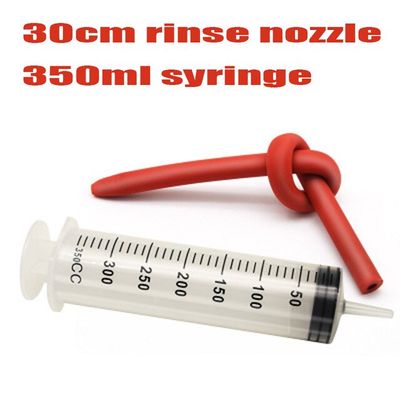 350ml syringe and A