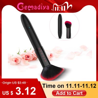 Rechargeable 10 Speed Vibration Vibrator Massage Stick Magic Wand Make up Brush Female Intimate Adult Toys for Couple