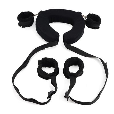 BDSM Bondage Set Sey Toy Restraint Bondage Soft Pillow Collar Handcuffs Leg Cuffs SM Gear for Women Couple Slave Sex Games