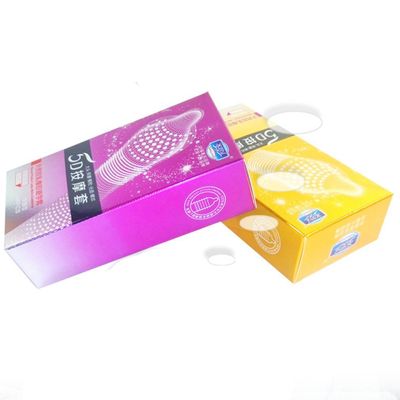 12pcs Premium 5D Dotted Thread Condoms Natural Latex Condoms Ultra Thin Penis Sleeve Contraception Sex Toys For Men Random Color