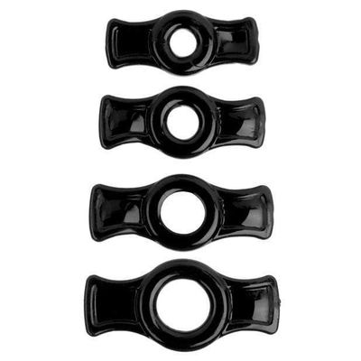 Doc Johnson - Titanmen Tools Cock Ring Set (Black)