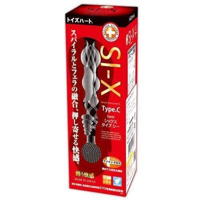 Toysheart - SI-X Type C Combi Onahole (Red)