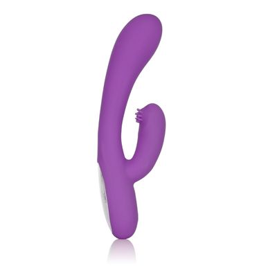 California Exotics - Embrace Rechargeable Massaging G-Tickler Rabbit Vibrator (Purple)