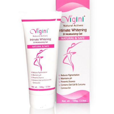 Vigini 100% Natural Actives Vaginal  Lightening Whitening Brightening Intimate Feminine Hygiene Deodorant Gel,Wash able unlike Cream  Oil Spray,Water based Lubricant,Moisturize Improves Lubrication,Lubricating Lube action for Sexual Delay