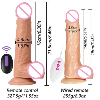 DopaMonkey Vibrator Dildo Remote Control Penis Suction Cup Realistic Dildo Sex Toy For Woman Super Huge Big Vibrator Swing Penis