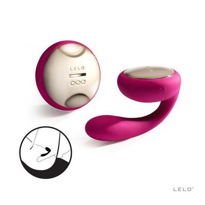 LELO - Ida Remote Control Couple's Vibrator (Cerise)