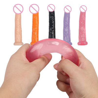 Erotic Bullet Big Realistic Dildo Anal Butt Plug Strap On Big Penis Suction Cup No Vibrator Toys For Adult Sex Toys For Woman