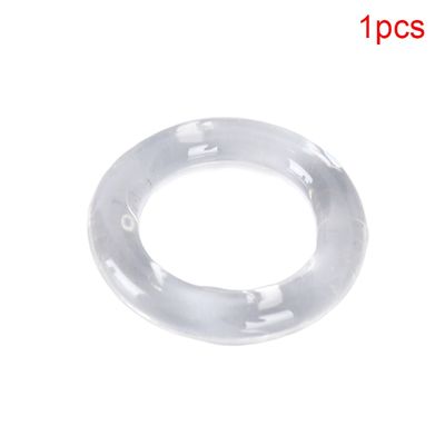1/5PCS Silicone Stretchy Penis Ring Transparent Cock Ring Classic Erection Enhancing Delay Ejaculation Adult Sex Toys For Men