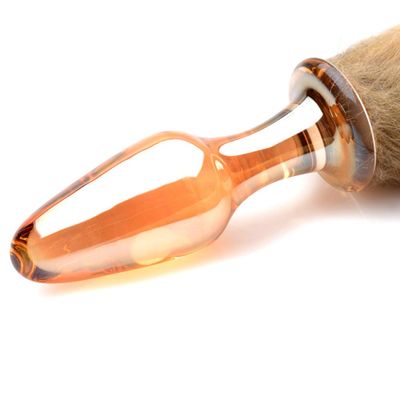 Tailz Glass Fox Tail Anal Plug